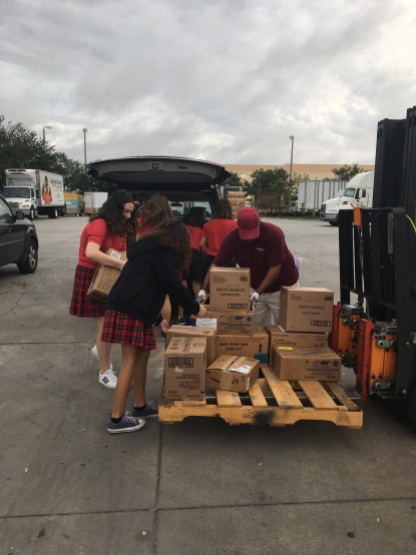 30 Safety Kits for Puerto Rico delivered to Second Harvest Food Bank